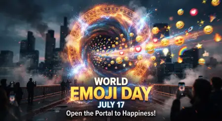 Free World Emoji Day Celebration At Office Image Download