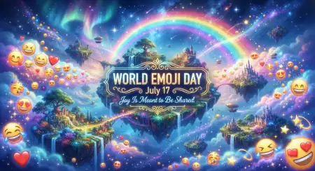World Emoji Day Community Event Poster - Free World Emoji Day Poster 2026 Download