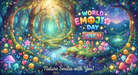 Free World Emoji Day Creative Content Image Download