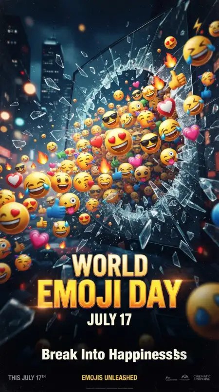 Free World Emoji Day Poster Ideas Image Download