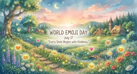 World Emoji Day Poster Illustration - Free World Emoji Day Poster 2026 Download