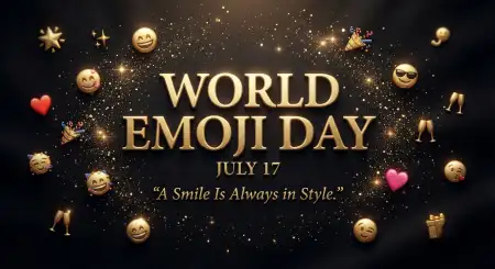 World Emoji Day Poster Template Free - Free World Emoji Day Poster 2026 Download