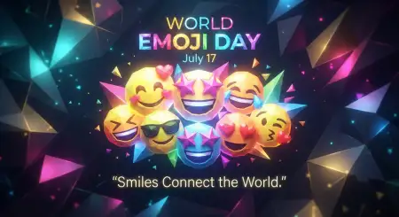 World Emoji Day Poster With Smiley Faces - Free World Emoji Day Poster 2026 Download