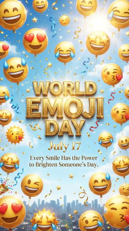 World Emoji Day School Poster - Free World Emoji Day Poster 2026 Download