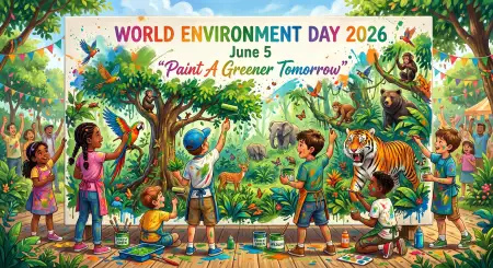 World Environment Day 2026 Art Activities For Kids - Free World Environment Day Kids Artwork 2026 Download