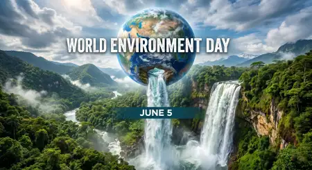 World Environment Day 2026 Eco Awareness Social Post - Free World Environment Day 2026 Download