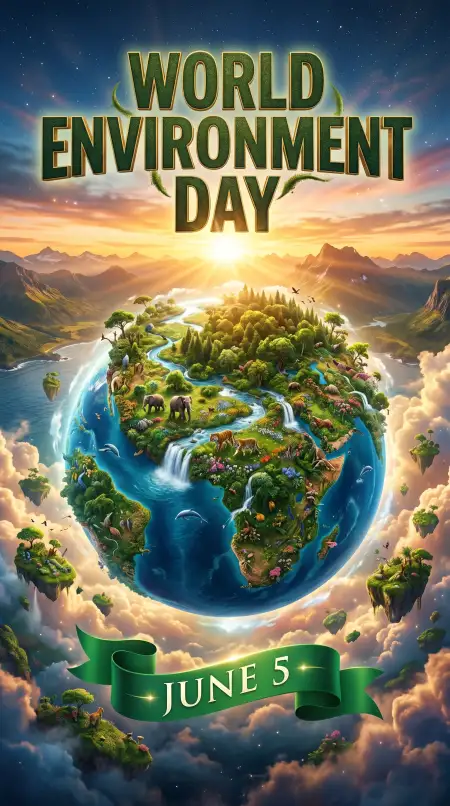World Environment Day 2026 Posters - Free World Environment Day 2026 Download
