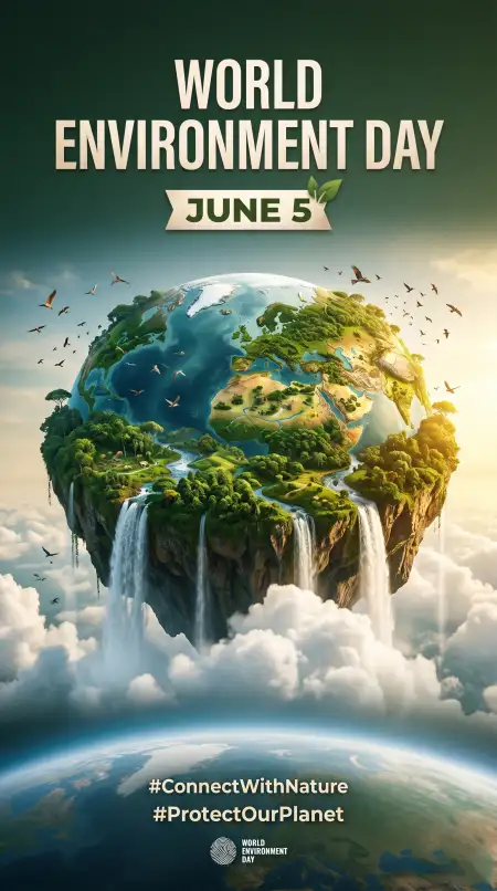 World Environment Day 2026 Recycling Awareness Posters - Free World Environment Day 2026 Download