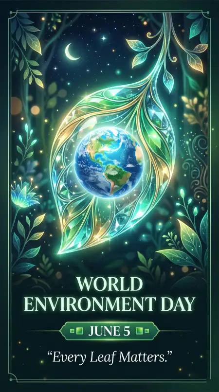 World Environment Day 2026 Theme Photo Frame - Free World Environment Day Theme 2026 Download