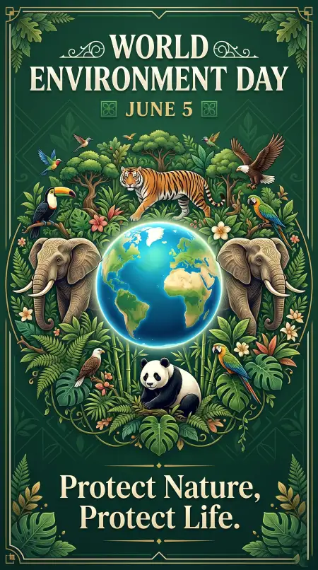 World Environment Day 2026 Theme Wallpaper - Free World Environment Day Theme 2026 Download