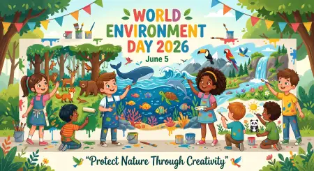 World Environment Day Art And Craft For Kids - Free World Environment Day Kids Artwork 2026 Download