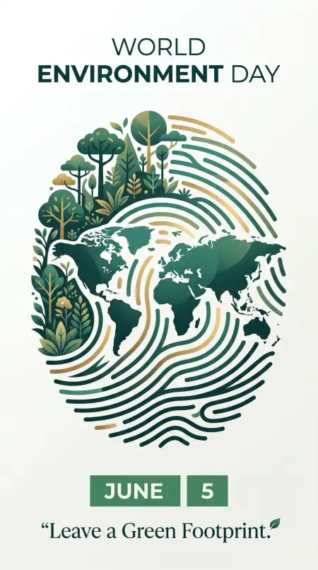 World Environment Day Eco Friendly Social Media Creative - Free World Environment Day Theme 2026 Download