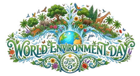 Free World Environment Day Emblem Png Transparent PNG Download