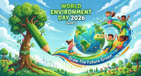 World Environment Day Environment Slogan Drawing - Free World Environment Day Kids Artwork 2026 Download