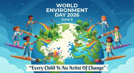 World Environment Day Kids Artwork 2026 - Free World Environment Day Kids Artwork 2026 Download