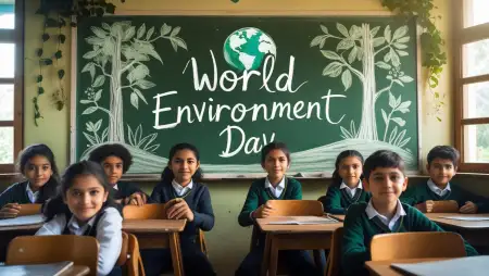World Environment Day Pledge Format For Students - Free Related World Environment Day Image