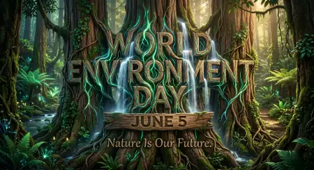 World Environment Day Poster Ideas Featuring Forests And Rivers - Free World Environment Day Poster Ideas 2026 Download
