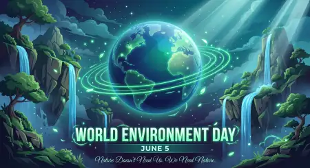 World Environment Day Poster Ideas With Blue Earth Design - Free World Environment Day Poster Ideas 2026 Download
