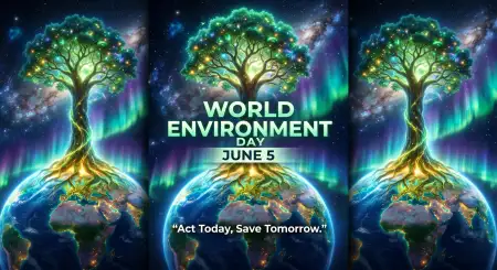World Environment Day Poster Ideas With Environment Conservation Message - Free World Environment Day Poster Ideas 2026 Download