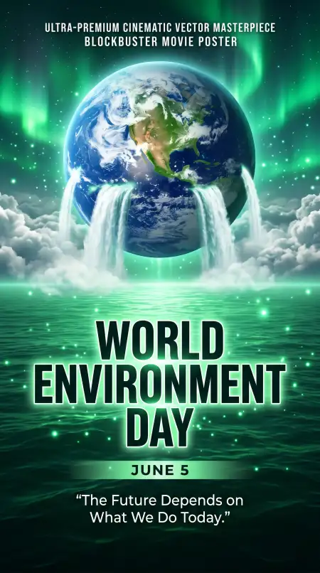 World Environment Day Poster Ideas With Environmental Activism Theme - Free World Environment Day Poster Ideas 2026 Download