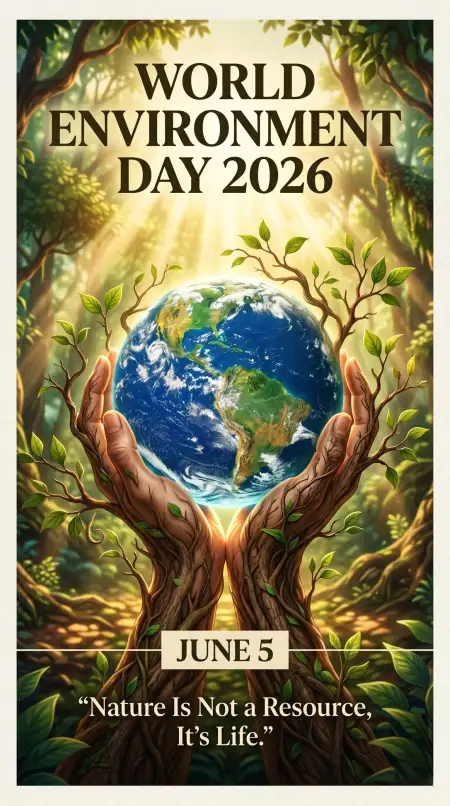 World Environment Day Poster Ideas With Slogans 2026 - Free World Environment Day Poster Ideas 2026 Download