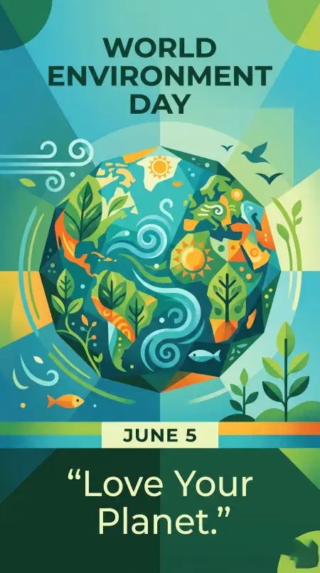 World Environment Day Poster Ideas With Sustainable Future Artwork - Free World Environment Day Poster Ideas 2026 Download