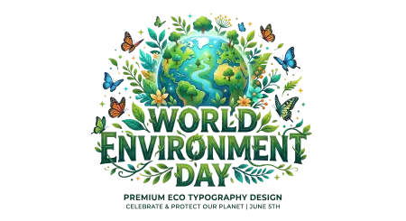World Environment Day Typography Png - Free World Environment Day Png Download