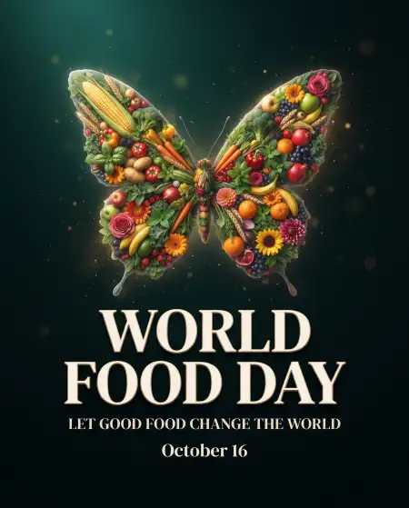 world food day 2026 best food quotes poster