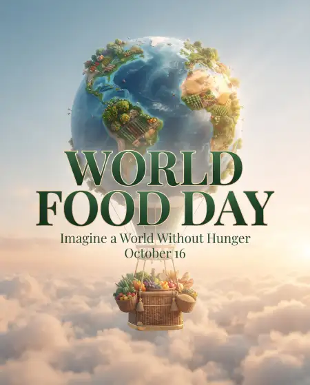 world food day 2026 global hunger awareness design - World Food Day 2026