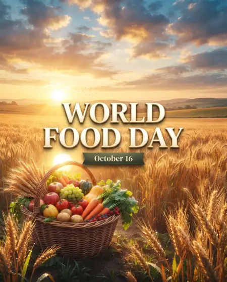 world food day 2026 motivational food quotes poster - World Food Day 2026