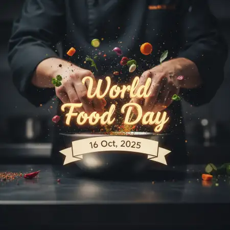 World Food Day Essay 2025 For Class 5 - Free World Food Day Download