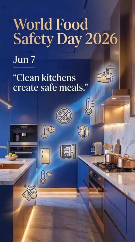 World Food Safety Day 2026 Kitchen Hygiene Images - Free World Food Safety Day 2026 Download