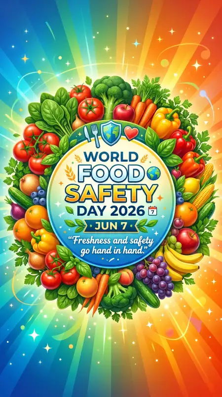 World Food Safety Day Badge Png Design - Free World Food Safety Day 2026 Download