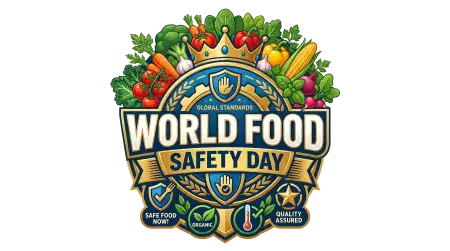 Free World Food Safety Day Badge Png Image Transparent PNG Download