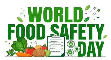 Free World Food Safety Day Banner Png Transparent Background Transparent PNG Download