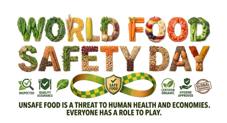 Free World Food Safety Day Campaign Poster Png Transparent PNG Download