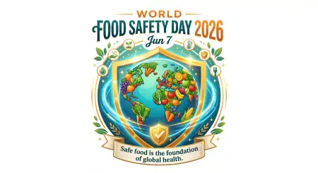 World Food Safety Day Emblem Transparent Png - Free World Food Safety Day 2026 Download