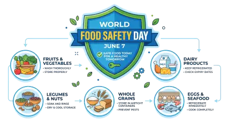 Free World Food Safety Day Png For Instagram Stories Transparent PNG Download