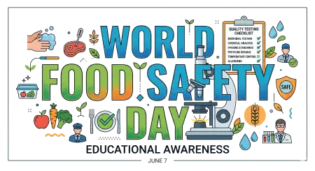 Free World Food Safety Day Png For Teachers Transparent PNG Download
