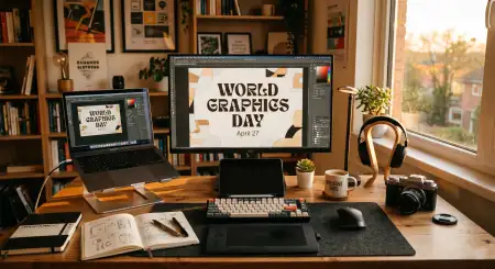 Free World Graphics Day Freelance Designer Tips Image Download