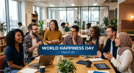 World Happiness Day 2026 Business Post Ideas - Free World Happiness Day 2026 Download