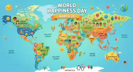 World Happiness Day 2026 Happiness Index Meaning - Free World Happiness Day 2026 Download