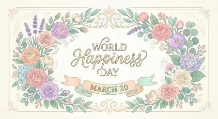 World Happiness Day 2026 Instagram Post Template - Free World Happiness Day 2026 Download