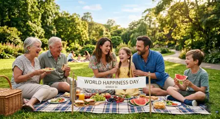 World Happiness Day 2026 Messages For Family - Free World Happiness Day 2026 Download
