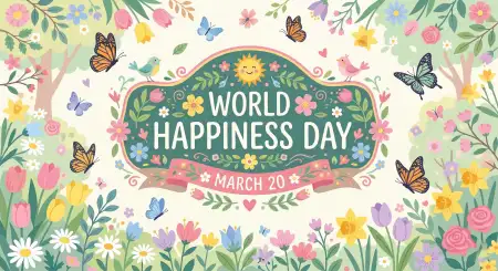 World Happiness Day 2026 Pinterest Image Ideas - Free World Happiness Day 2026 Download