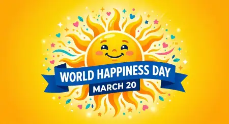 World Happiness Day 2026 Png Free Download 2 - Free World Happiness Day 2026 Download