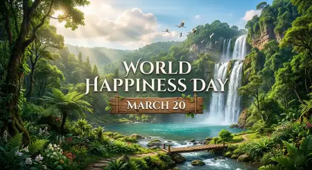 World Happiness Day 2026 Sale Promotion Captions - Free World Happiness Day 2026 Download
