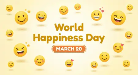 World Happiness Day 2026 Social Media Templates Free - Free World Happiness Day 2026 Download