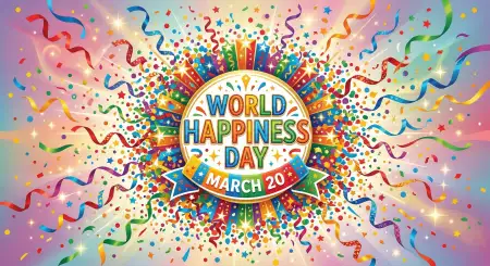 World Happiness Day 2026 Transparent Png - Free World Happiness Day 2026 Download