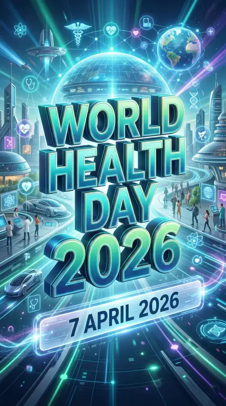 World Health Day 2026 Creative Poster Design - Free World Health Day 2026 Download